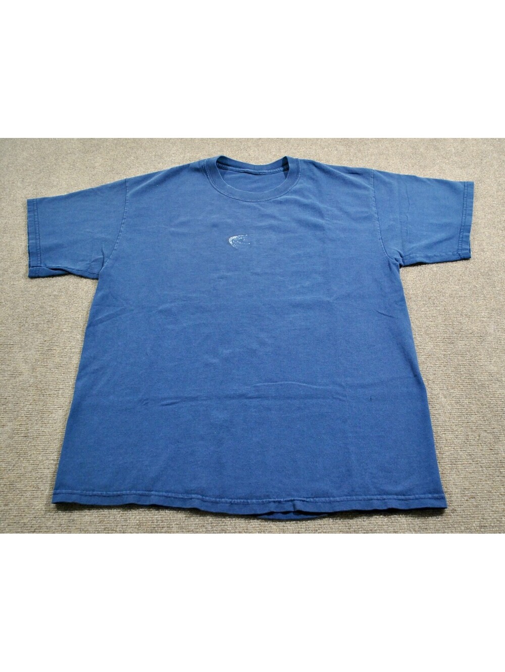 Santa Cruz Surf Shop California Beach Ocean Blue Y2K Vintage Shirt Size Large